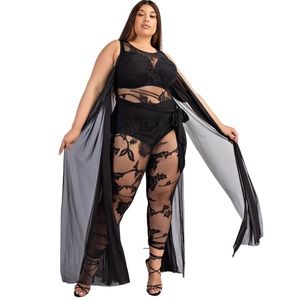 Soul Snatcher Mesh Jumper (Black)